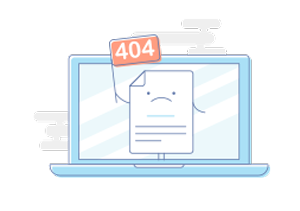 Error 404 : Page not found